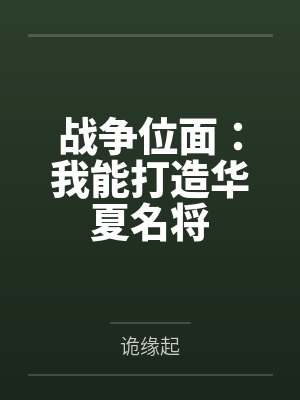 战争位面：我能打造华夏名将
