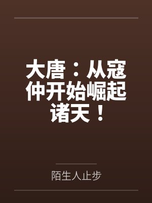 大唐：从寇仲开始崛起诸天！