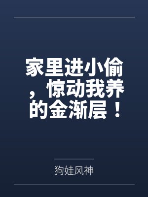 家里进小偷,惊动我养的金渐层! 家里进小偷,惊动我养的金渐层!