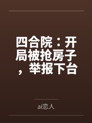 四合院：开局被抢房子，举报下台