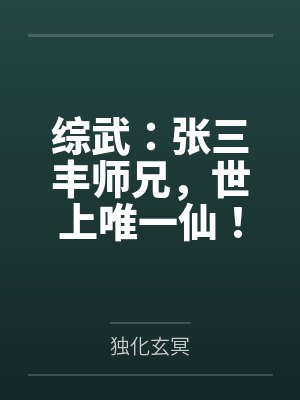 综武：张三丰师兄，世上唯一仙！