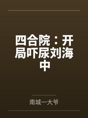 四合院：开局吓尿刘海中
