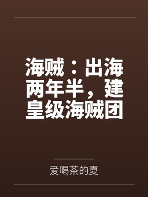 海贼：出海两年半，建皇级海贼团