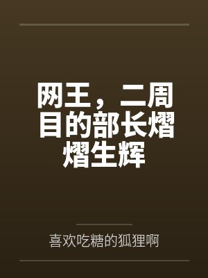 网王，二周目的部长熠熠生辉