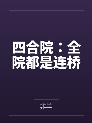 四合院：全院都是连桥