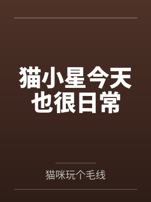 猫小星今天也很日常