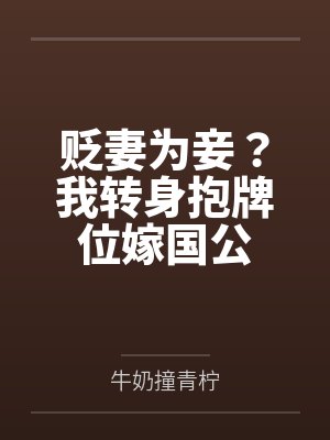 贬妻为妾？我转身抱牌位嫁国公