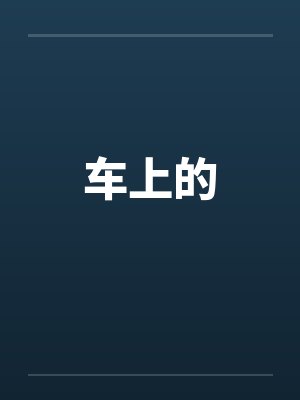 车上的