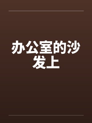 办公室的沙发上