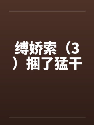 缚娇索（3）捆了猛干