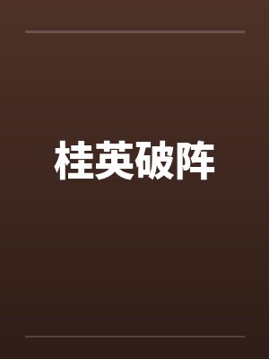 桂英破阵 桂英破阵