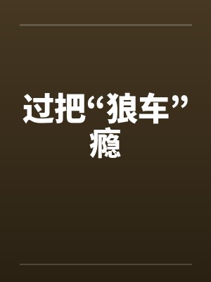 过把“狼车”瘾 过把“狼车”瘾