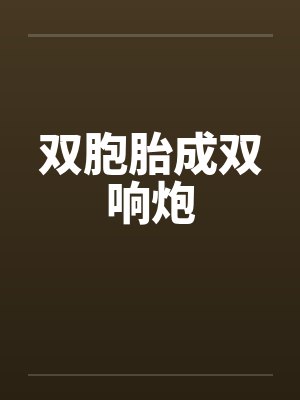 双胞胎成双响炮 双胞胎成双响炮